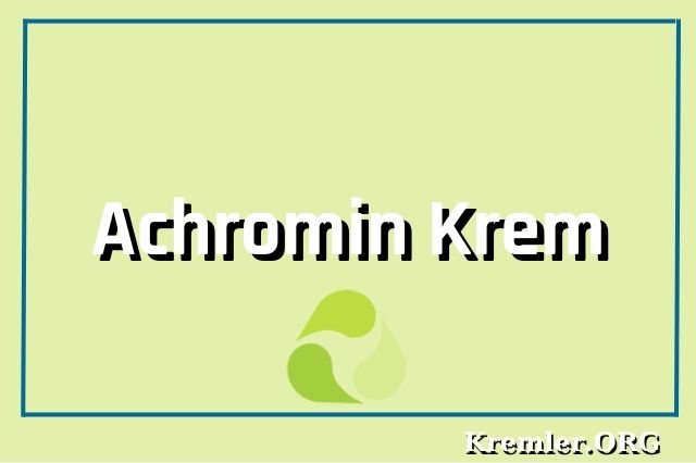 Achromin Krem