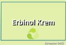 Erbinol Krem