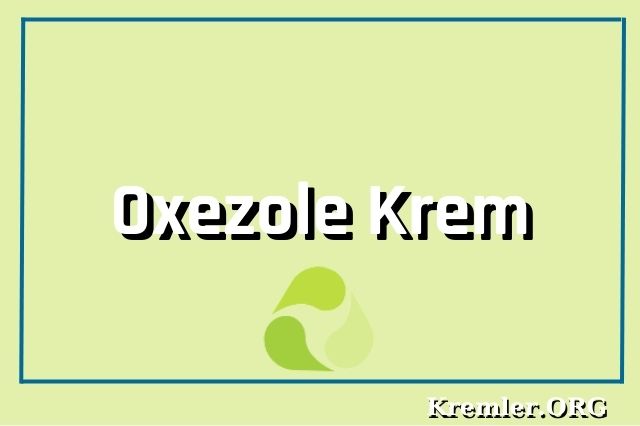 Oxezole Krem