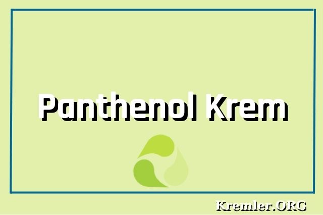 Panthenol Krem