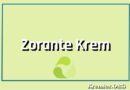 Zorante Krem