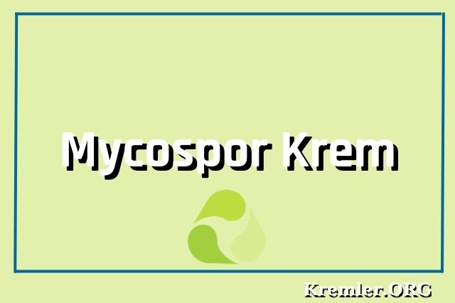 Mycospor Krem